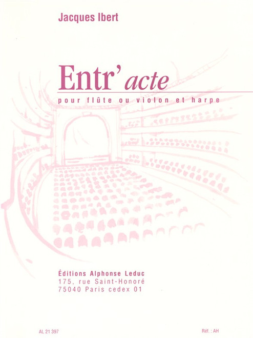 Ibert J. Entr'acte Flute OU Violon