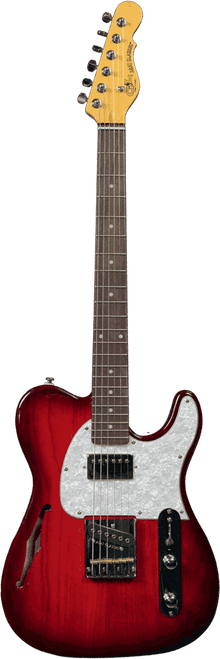 G&l TASCBSH-RDB-R Semi Hollow Redburst