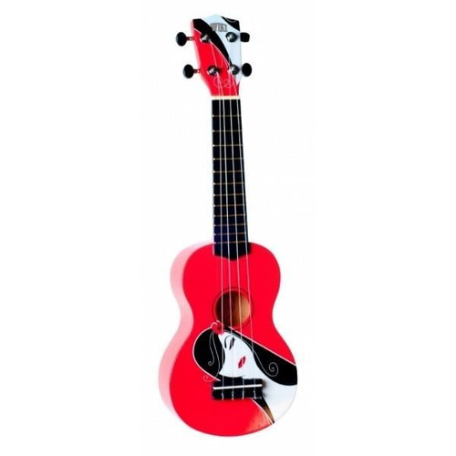 Ukulele Wiki Soprano Pin UP Fatale