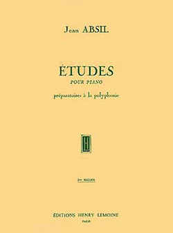 Absil J. Etudes Preparatoires A la Polyphonie Vol 2 Piano
