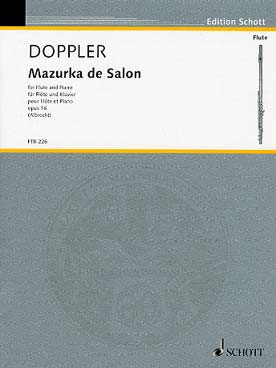 Doppler A.f. Mazurka de Salon OP 16 Flute