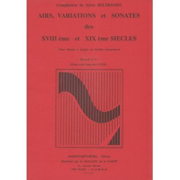 Beltrando S. Airs, Variation & Sonates Des 18ME et 19ME Siecles Vol 2 Harpe