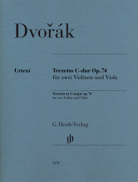 Dvorak A. Terzetto OP 74 2 Violons et Alto-1