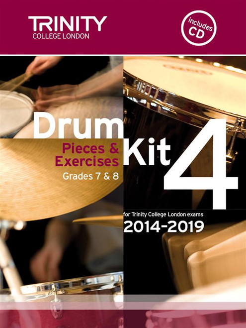 Drum Kit 2014-2019 Book 4 + CD Drum Kit 2014-2019 Book 4 + CD