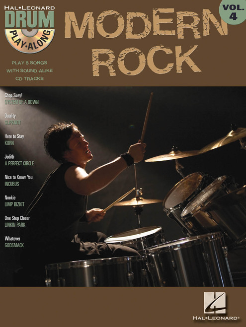 Drum PLAY-ALONG Vol 4 Modern Rock