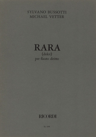 Bussotti S. Rara Flute