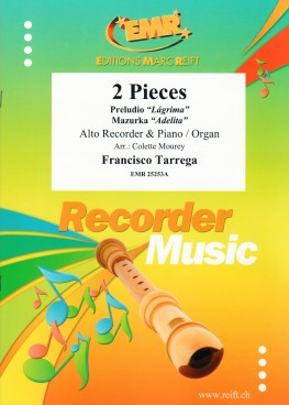 Tarrega F. Prelude - Mazurka Flute A Bec Alto