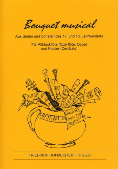 Bouquet Musical Flute A Bec Alto