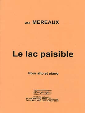 Mereaux M. Le Lac Paisible Alto et Piano