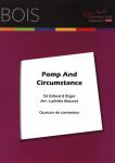Elgar E. Pomp And Circumstance Quatuor de Clarinettes
