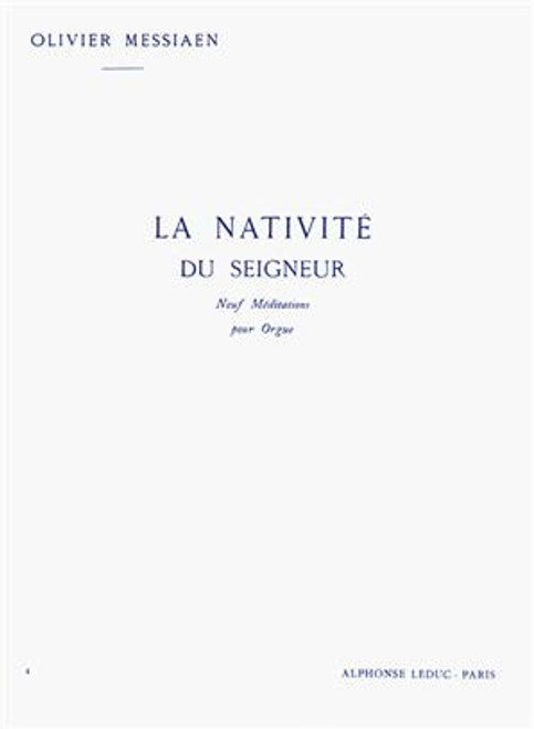 Messiaen O. la Nativite DU Seigneur 4 Orgue