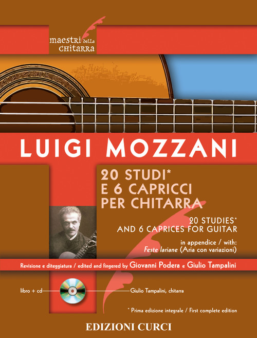 Mozzani L. 2O Etudes et 6 Caprices Guitare