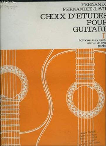 FERNANDEZ-LAVIE F. Choix D'etudes Vol 2 Guitare