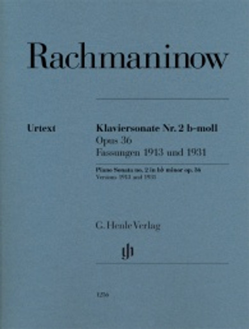 Rachmaninov S. Sonate OP 36 N°2 Piano Rachmaninov S. Sonate OP 36 N°2 Piano