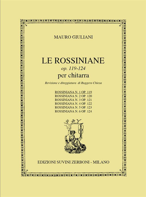 Giuliani M. Rossiniana 1 OP 119 Guitare