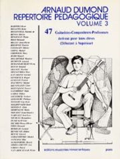 Dumond A. Repertoire Pedagogique Vol 3 Guitare