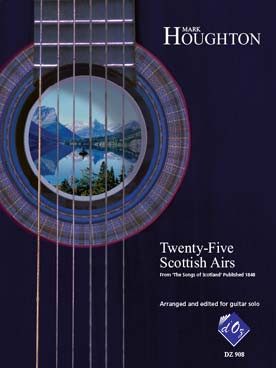 Houghton M. 25 Scottish Airs Guitare