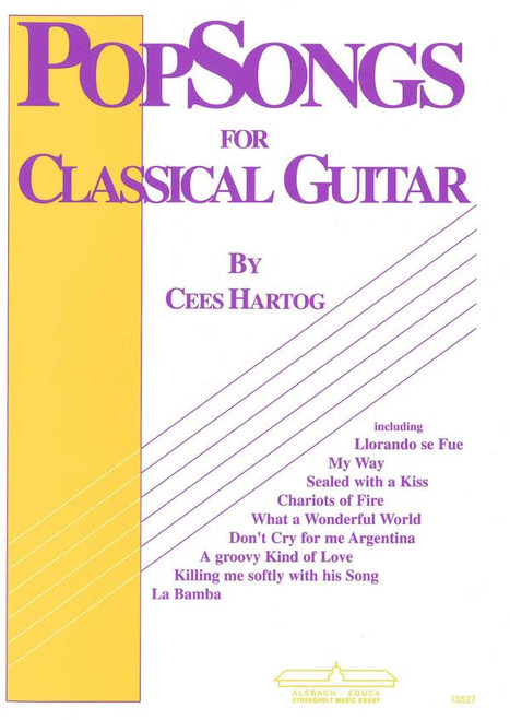 Hartog C. Popsongs For Classical Guitar Hartog C. Popsongs For Classical Guitar