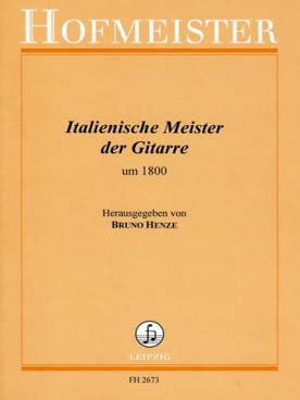 Henze H.w. Italiensch Meister Der Gitarre Guitare