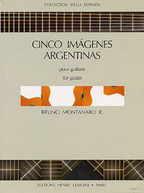 Estrada D. Cinco Imagines Argentinas Guitare Estrada D. Cinco Imagines Argentinas Guitare