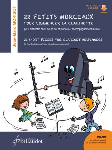 Morisot J.M. 22 Petits Morceaux pour commencer la clarinette