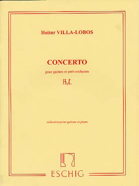 VILLA-LOBOS H. Concerto Guitare Piano