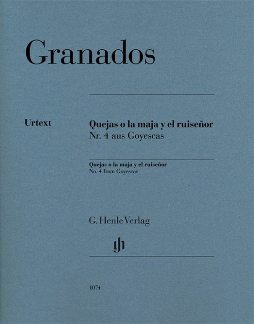 Granados E. Quejas O la Maja Y EL Ruisenor Piano-1 Granados E. Quejas O la Maja Y EL Ruisenor Piano-1