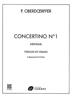 Oberdoerffer P. Concertino N°1 Violon
