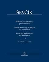 Sevcik OP 2 Part 5 et 6 Violoncelle