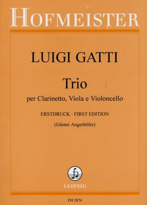 Gatti D. Trio Clarinette, Alto et Violoncelle