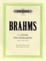 Brahms J. Lieder Und Romanzen OP 44 Vol 1 Choeur de Femmes et Piano-1