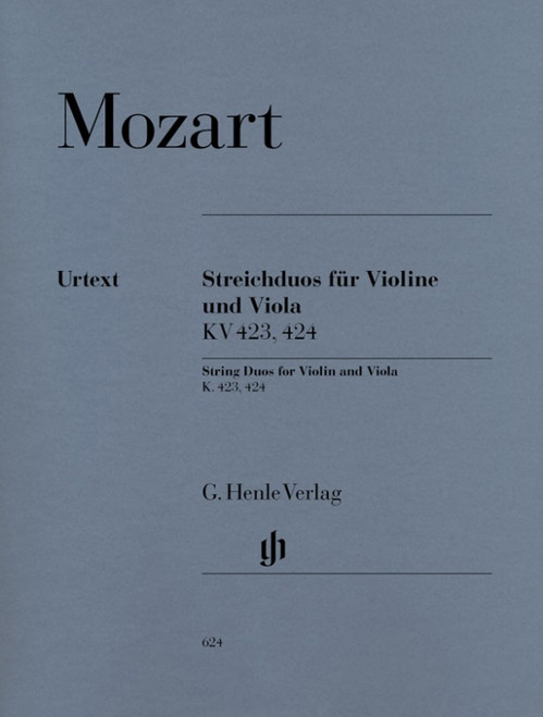 Mozart W.a. Duo KV 423/424 Violon et Alto
