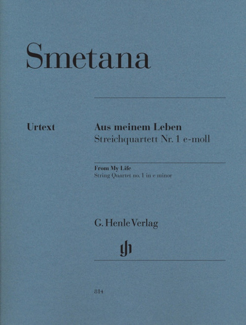 Smetana D. Aus Meinem Leben Quartette N°1 Quatuor A Cordes