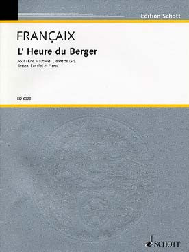Francaix J. L'heure DU Berger Quatuor A Vent