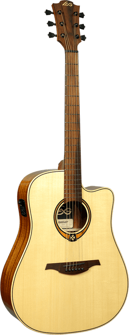 Lag T88DCE Dreadnouhgt Cutaway Electro
