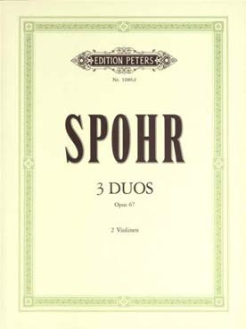 Spohr L. 3 Duos OP 67 Violons