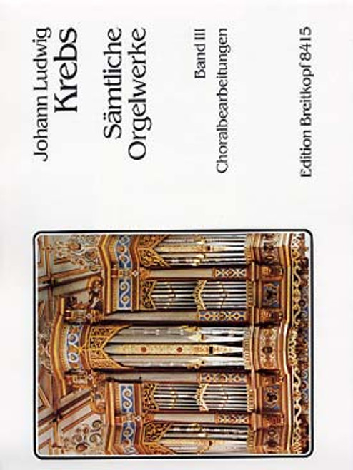 Krebs J.l. Oeuvres Completes Vol 3 Orgue