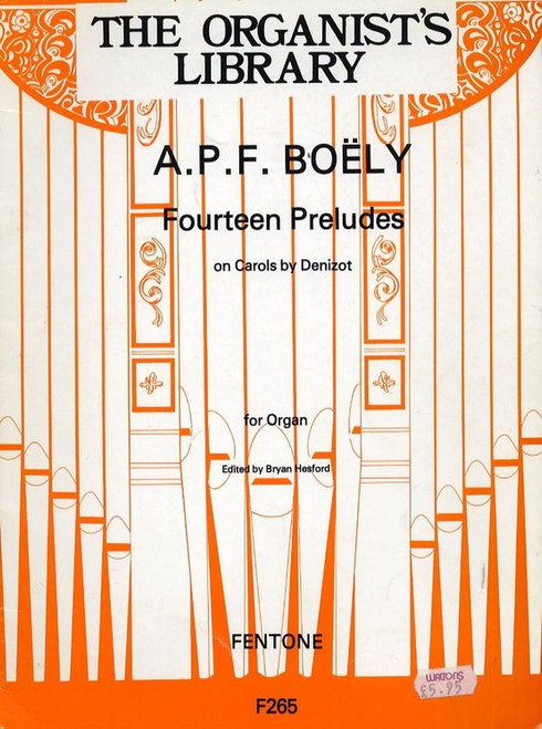 Boely A.p.f. Preludes ON Carol BY Denizot Orgue