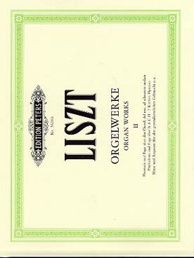 Liszt F. Organ Works Vol 2 Orgue