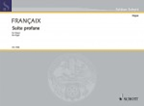 Francaix J. Suite Profane Orgue