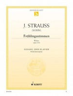 Strauss J. Fruhlingsstillen OP 410 Chant Piano