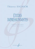 Escaich T. Etudes Impressionnistes Piano