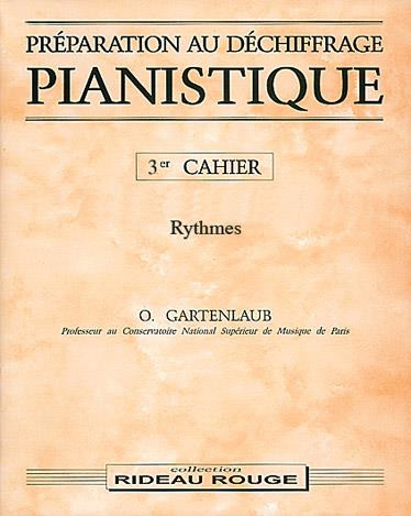 Gartenlaub O. Preparation AU Dechiffrage Pianistique Vol 3