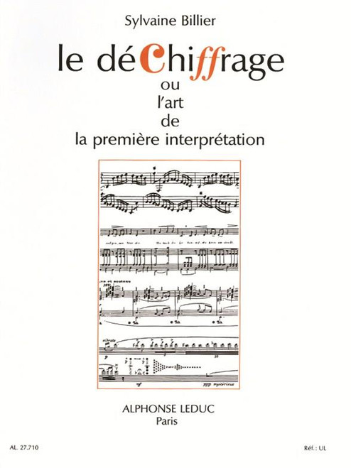 Billier S. le Dechiffrage OU L'art de la Premiere L'interpretation Piano