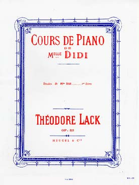 Lack T. Cours de Piano Vol 1 Piano