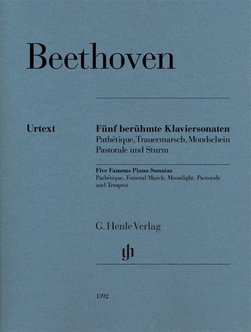 Beethoven L.v. 5 Sonates Celebres Piano Beethoven L.v. 5 Sonates Celebres Piano
