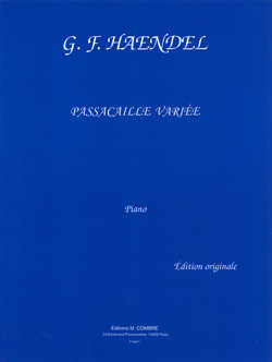 Haendel G.f. Passacaille Variee Piano-1