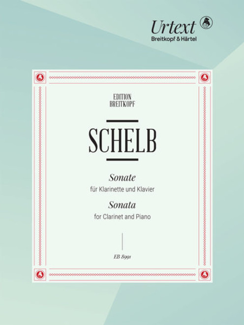 Schelb J. Sonate Clarinette Schelb J. Sonate Clarinette