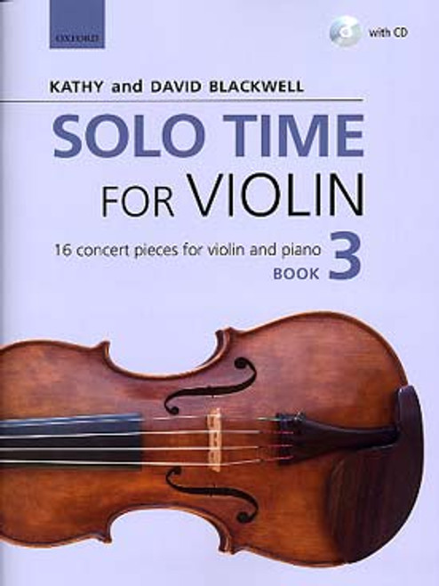 Solo Time For Violin Book 3 Violon