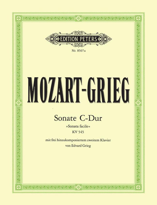 Mozart W.a. Sonate C Dur KV 545 2 Pianos
